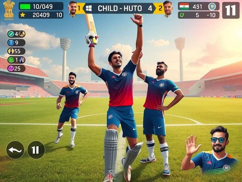 Indian Players Celebrating in Supreme Striker Royal Rush